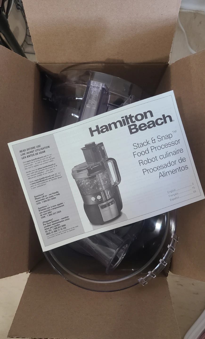 Hamilton Beach Food Processor - 10 cup - photo 2