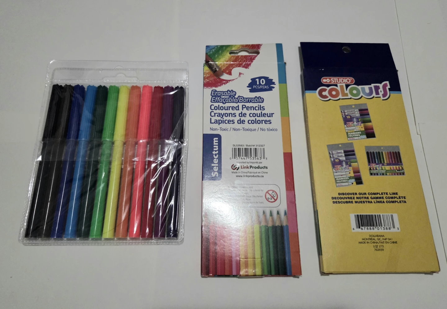 Markers and pencil crayons bundle - photo 2