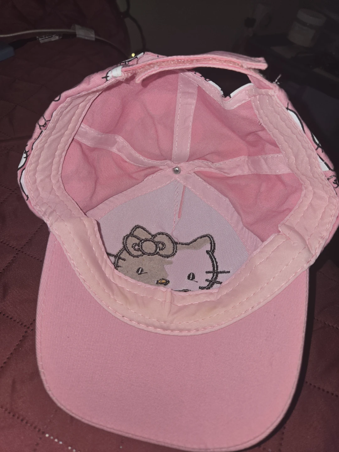 Pink Hello Kitty Baseball Cap - photo 2