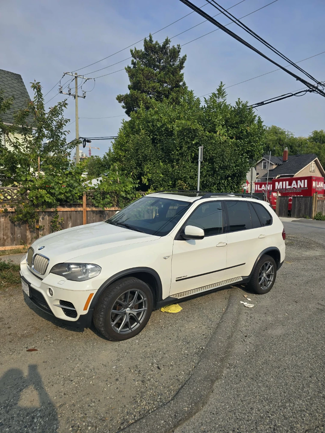 White BMW X5 2012 DIESEL - photo 2