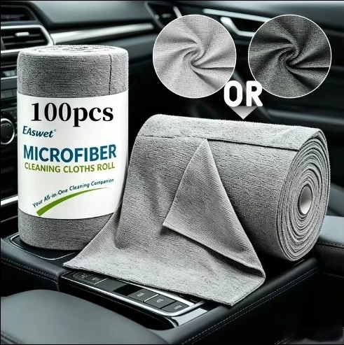 EASWET Microfiber Cleaning Cloths Roll - 100 pcs - photo 2