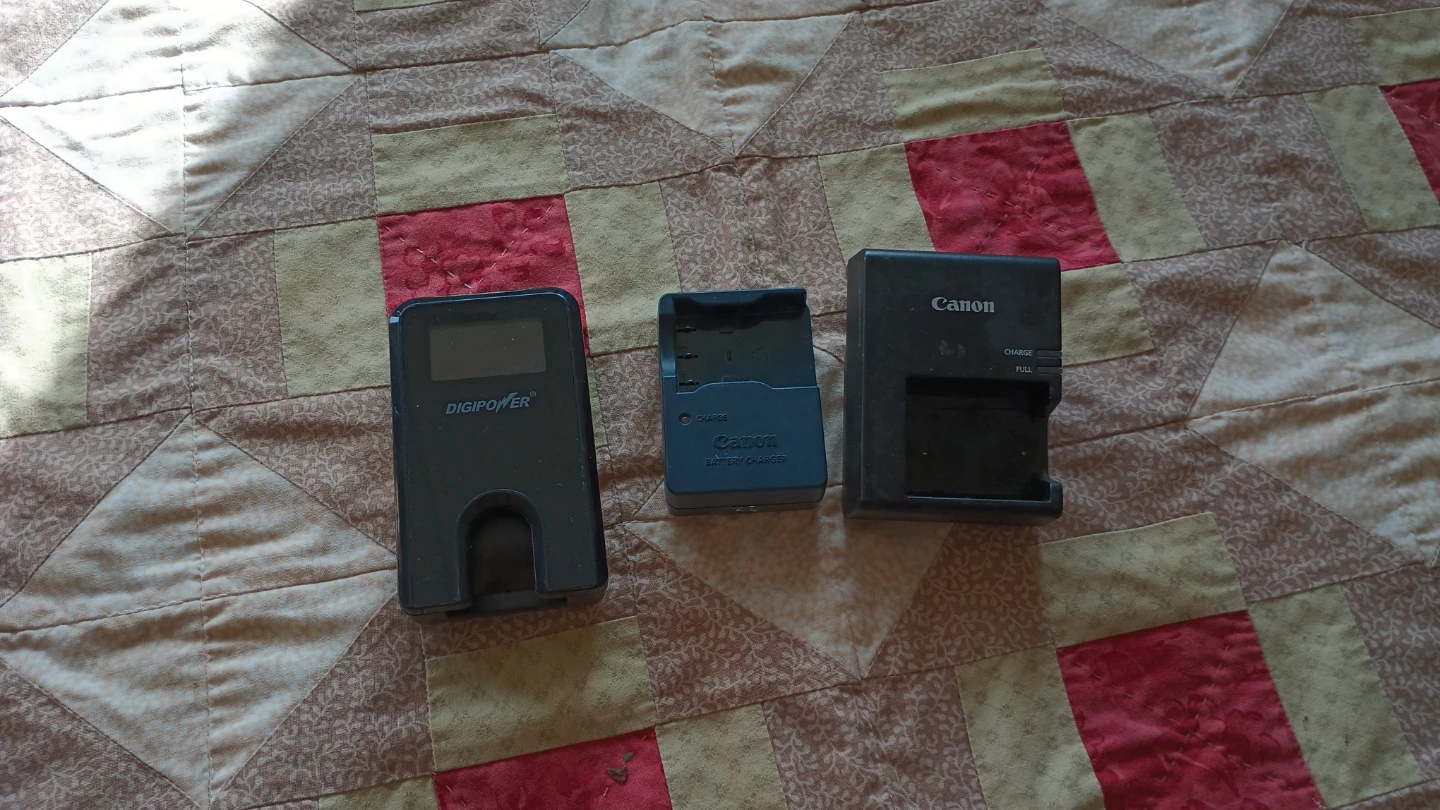 Canon and DigiPower Battery Chargers