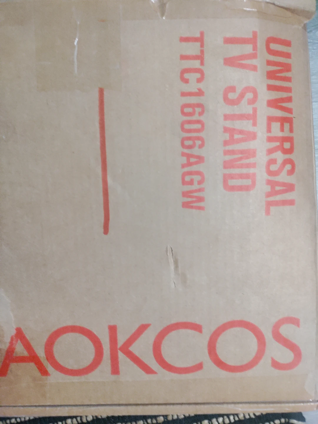 AOKCOS Universal TV Stand TTC1606AGW
