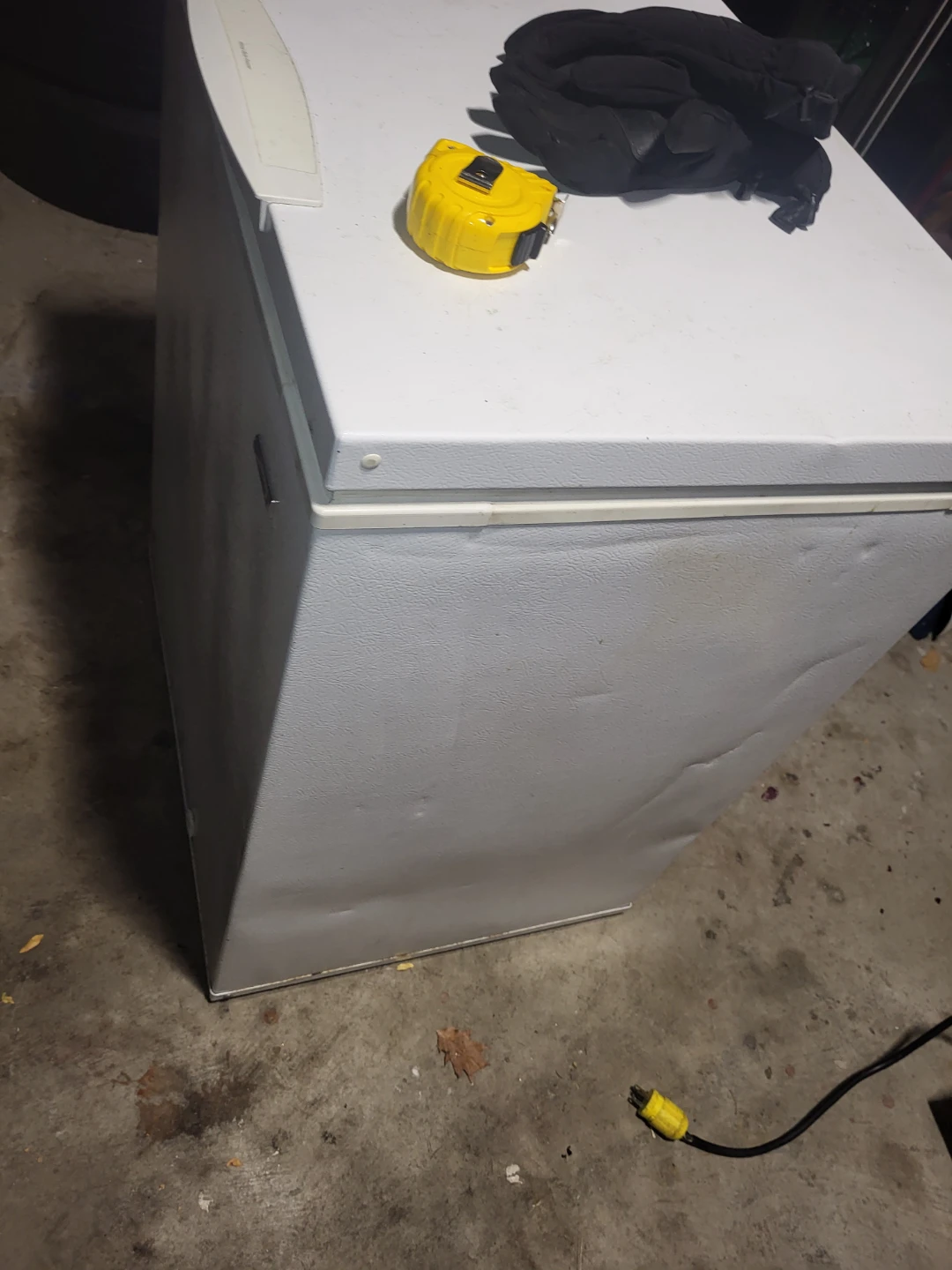 White Chest Freezer