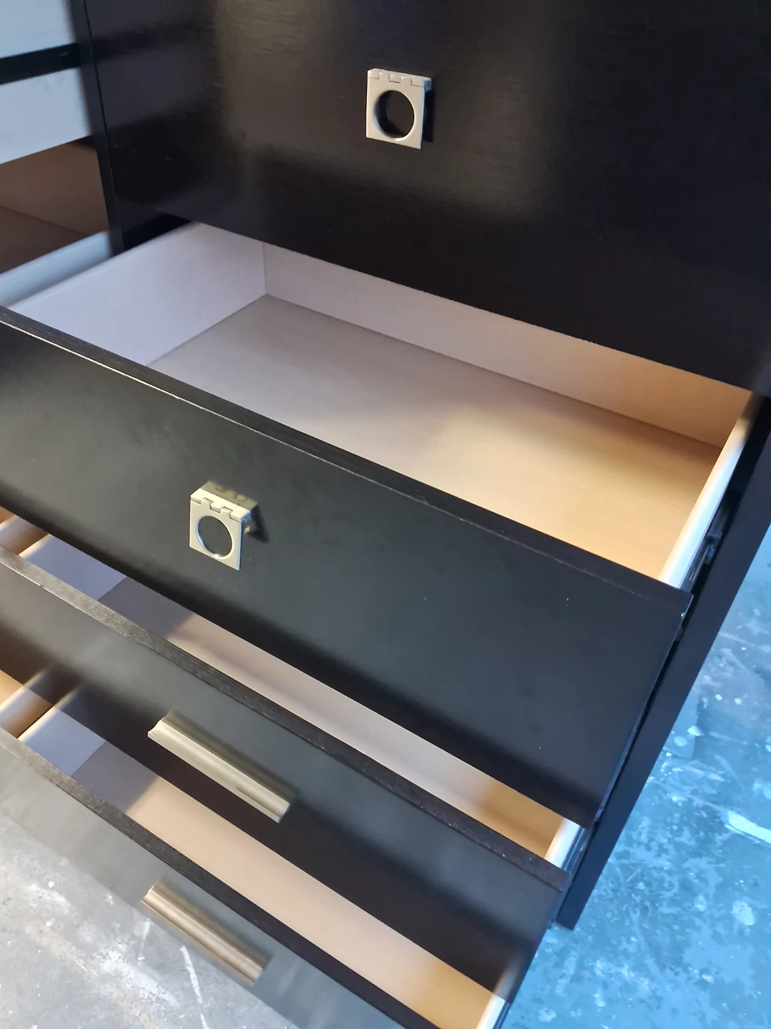 Black dresser with 7 drawers - photo 5