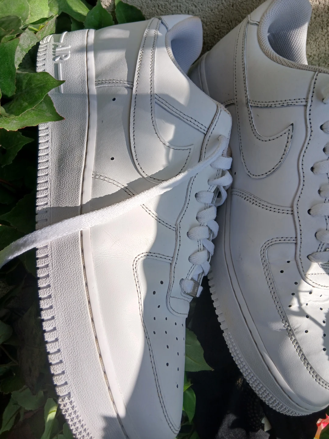 Nike Air Force 1 White Sneakers - photo 4