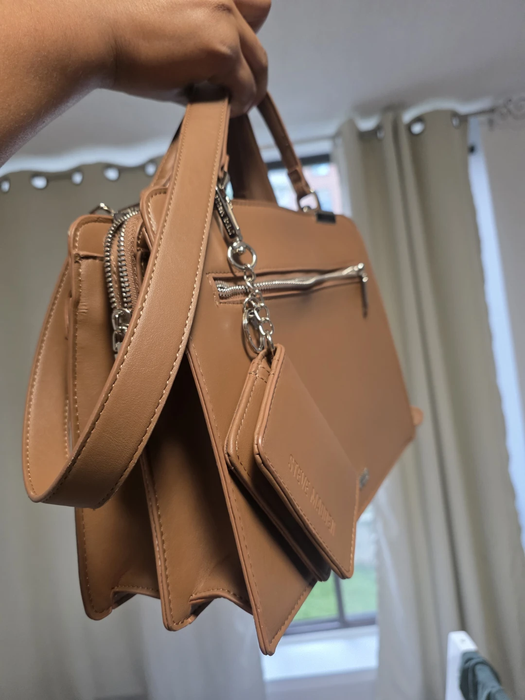 Steve Madden Brown Satchel Handbag - photo 2