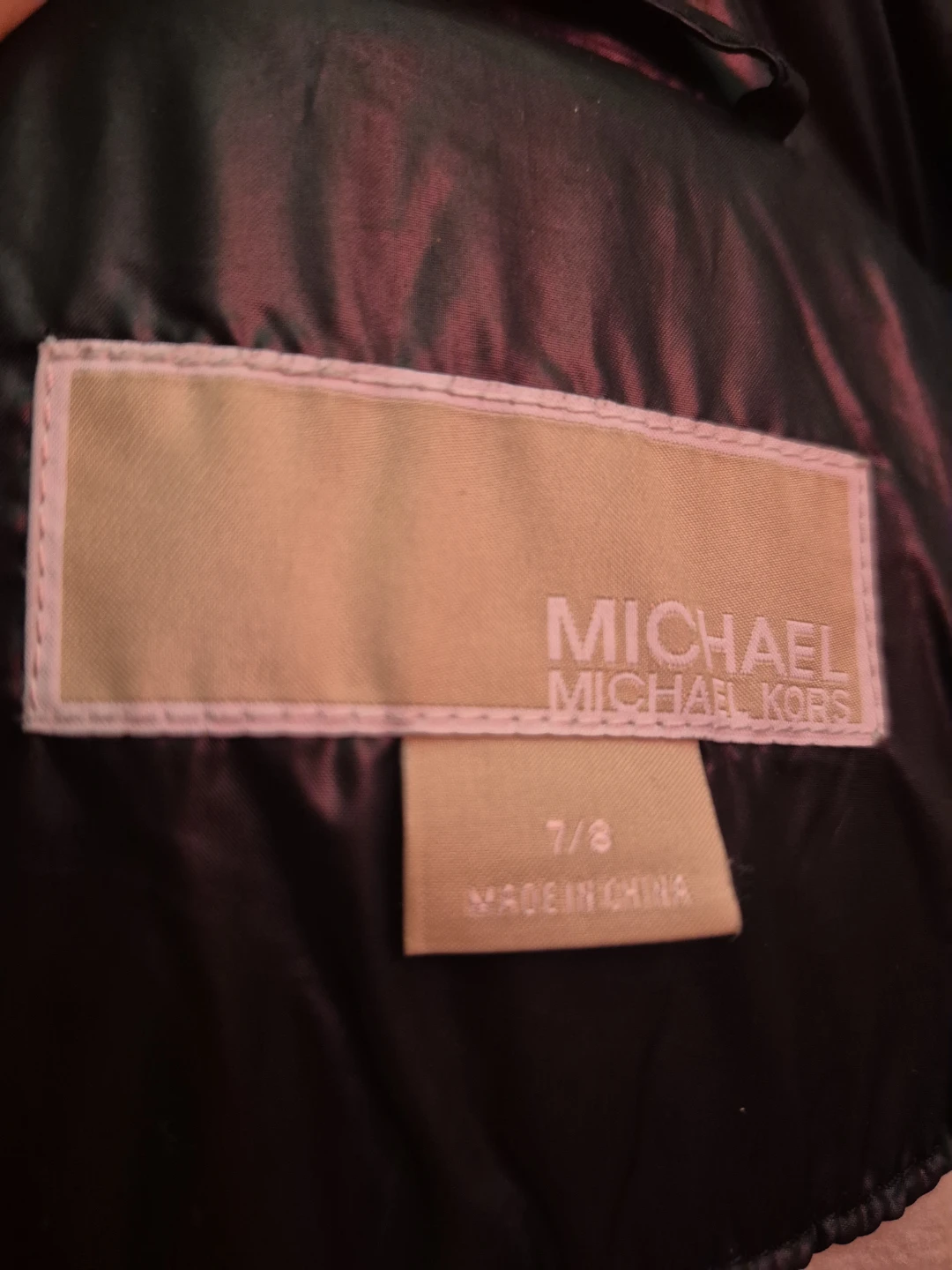 Michael Michael Kors Black Puffer Jacket with Fur Hood - photo 4
