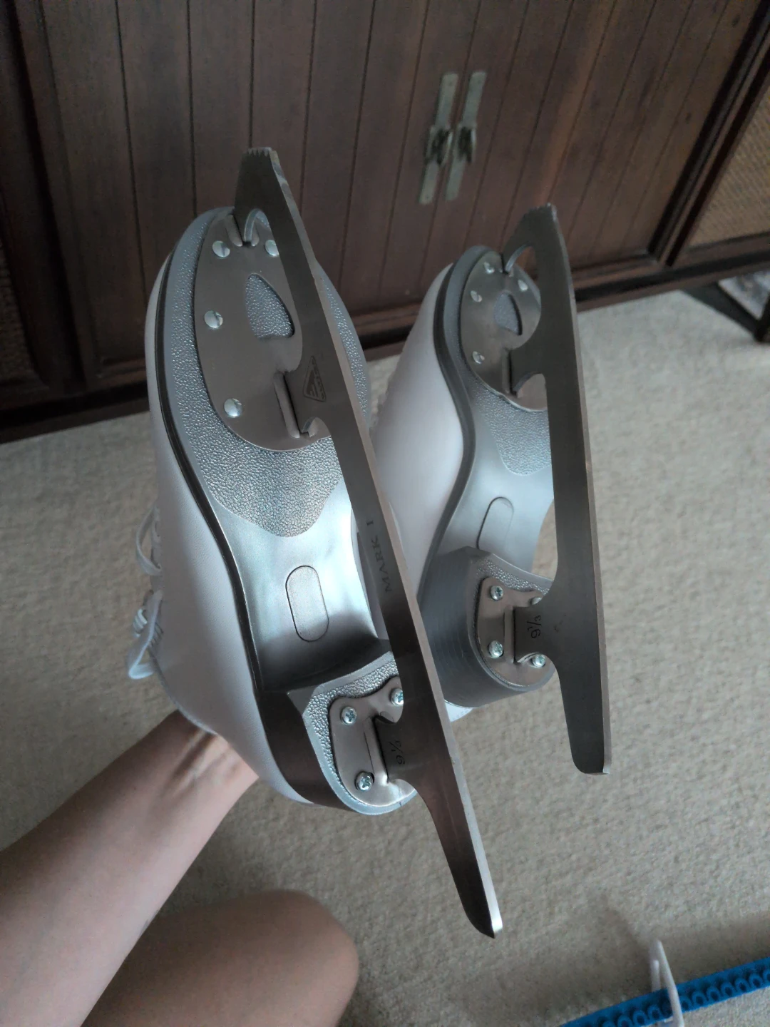Jackson 200 White Figure Skates Size 5 - photo 3