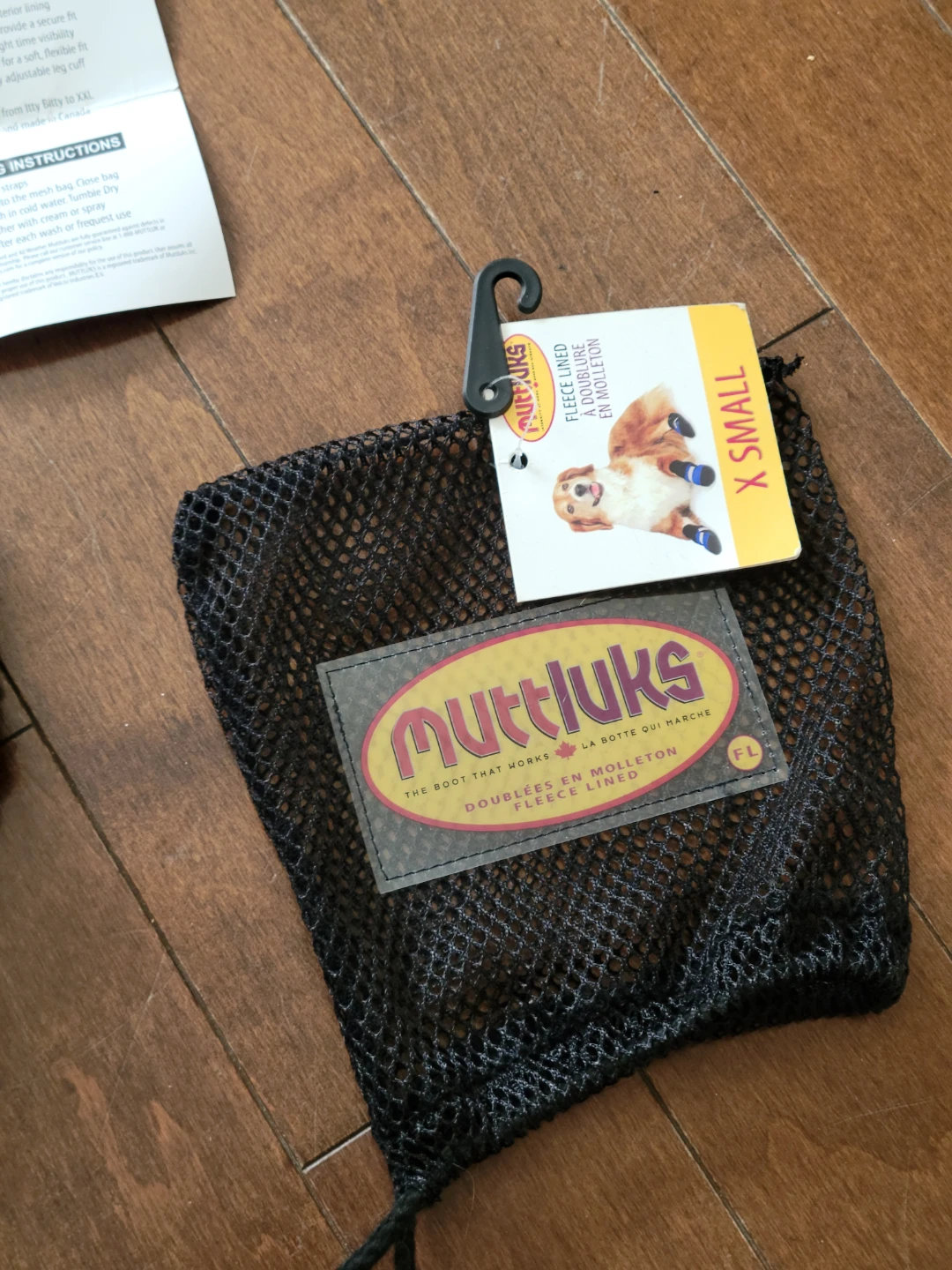 Purple Muttluks Fleece Lined Dog Boots X-Small - photo 5