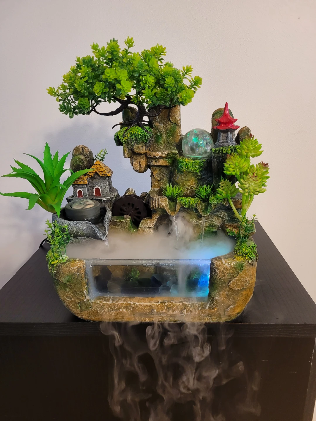 Tabletop Zen Garden Water Fountain