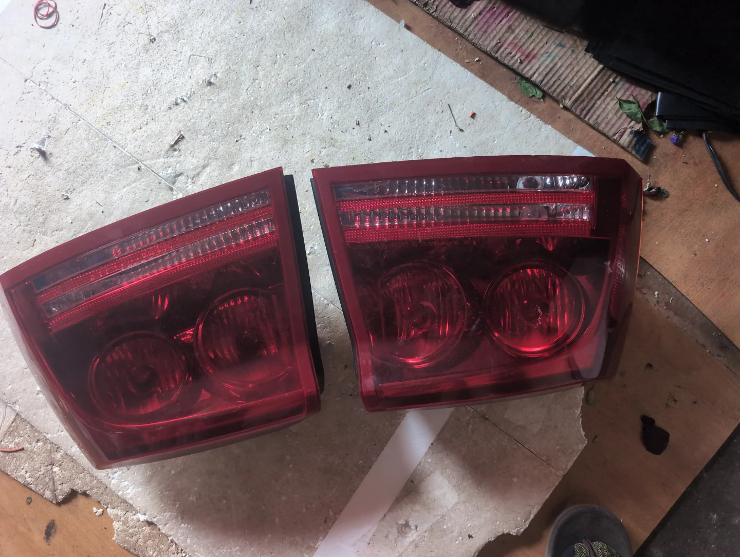 Red Car Tail Lights