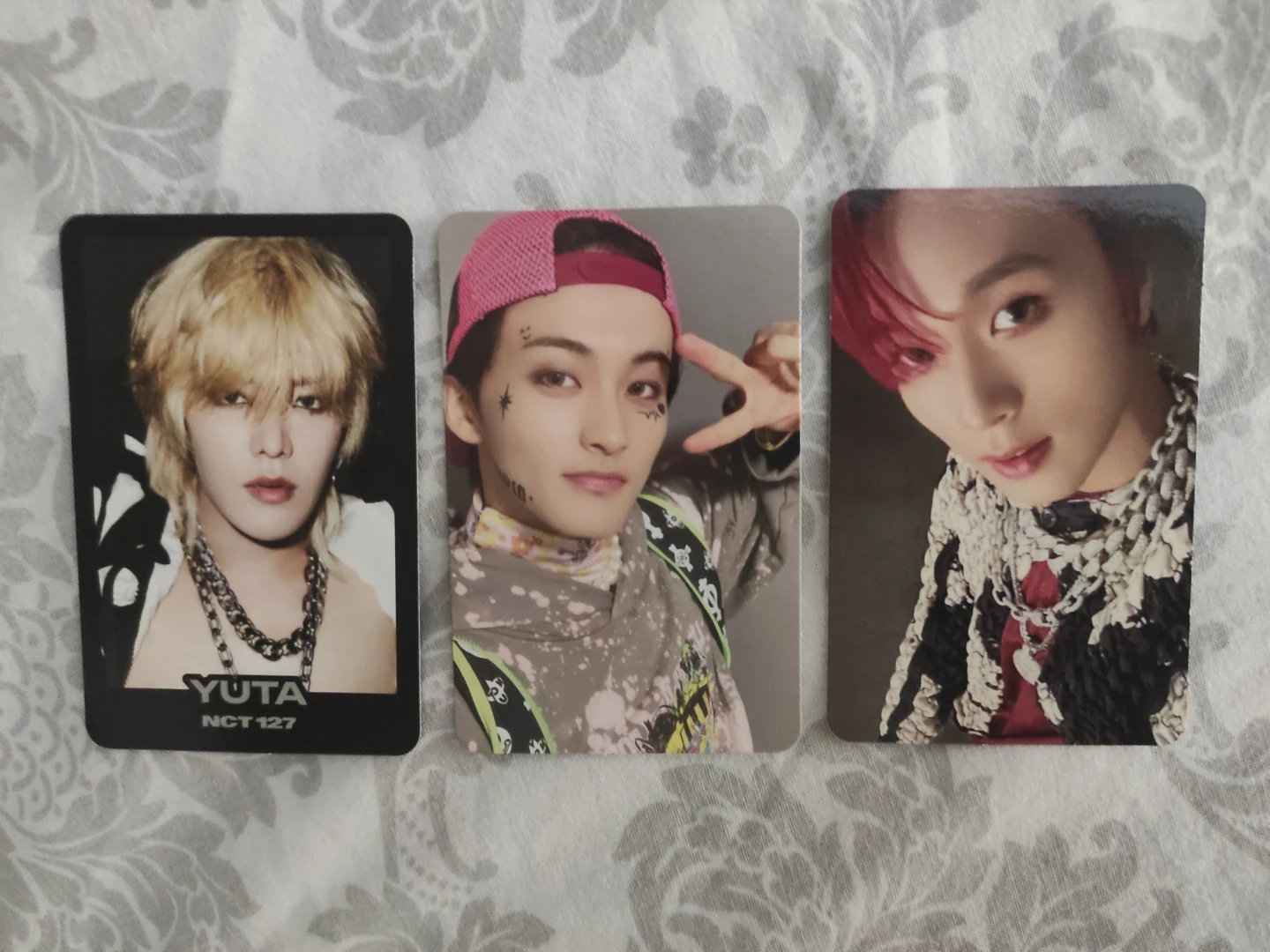 NCT 127 Yuta, Mark, Haechan Photocards