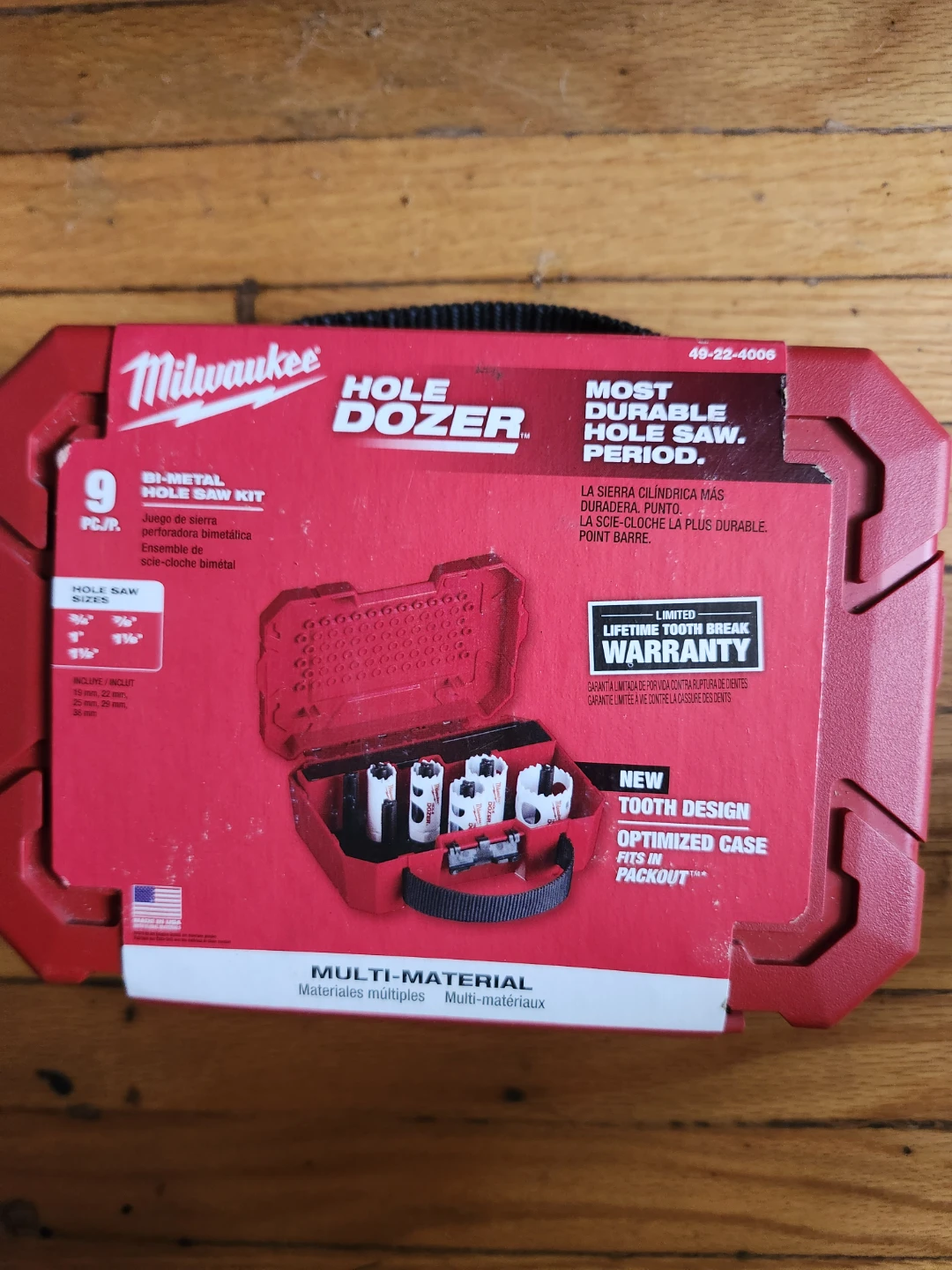 Milwaukee Hole Dozer 9-Piece Bi-Metal Hole Saw Kit