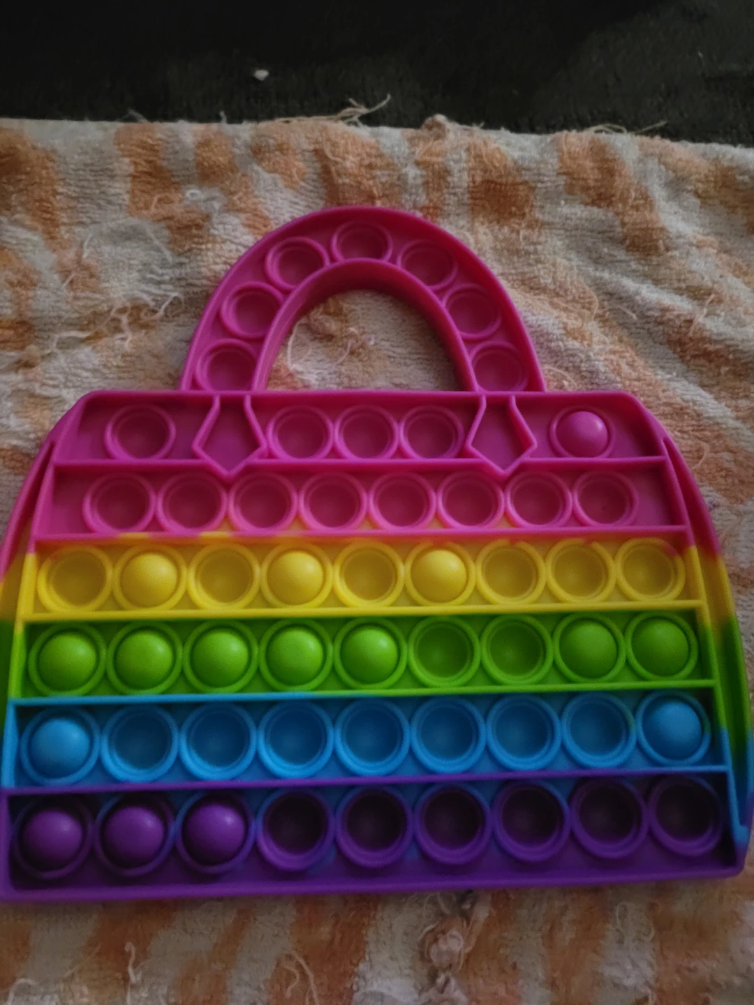 Purse fidget pop it toy
