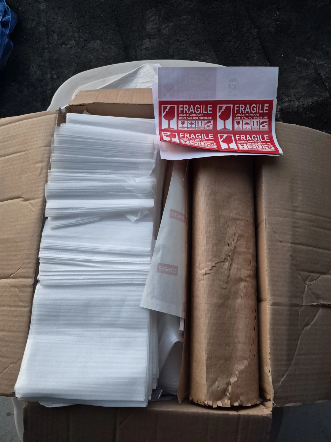 Packing & Moving Supplies (Bubble, Fragile Tape)