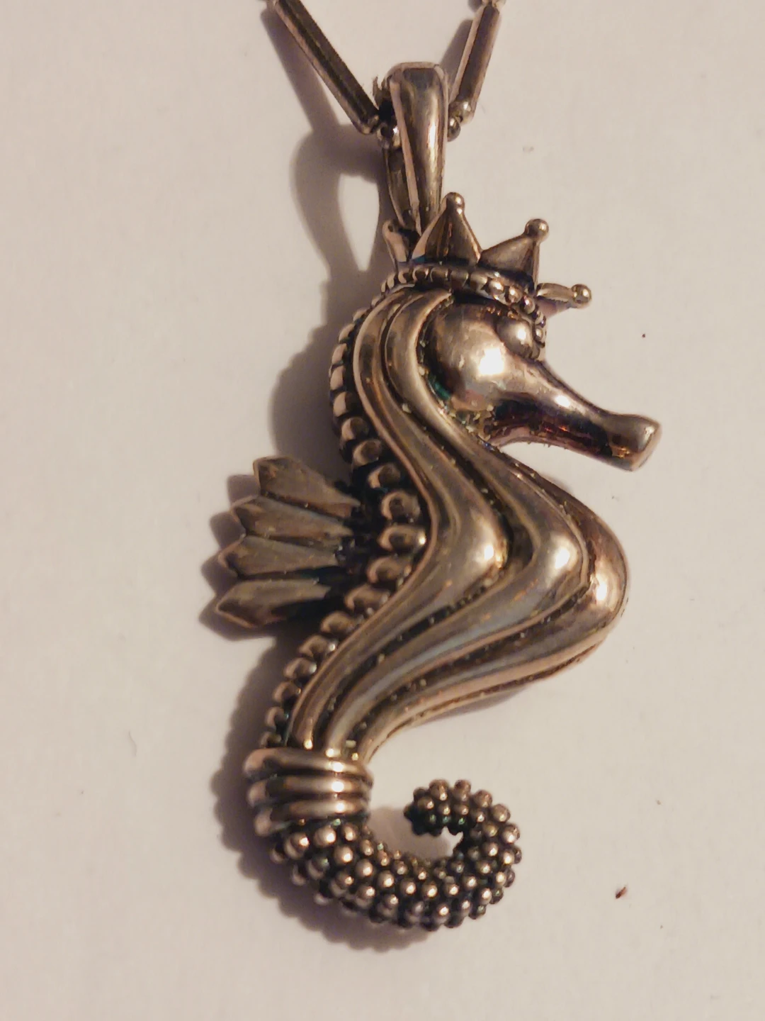 LAGOS RARE WONDERS STERLING SILVER 925 SEAHORSE PENDANT NECKLACE - photo 4
