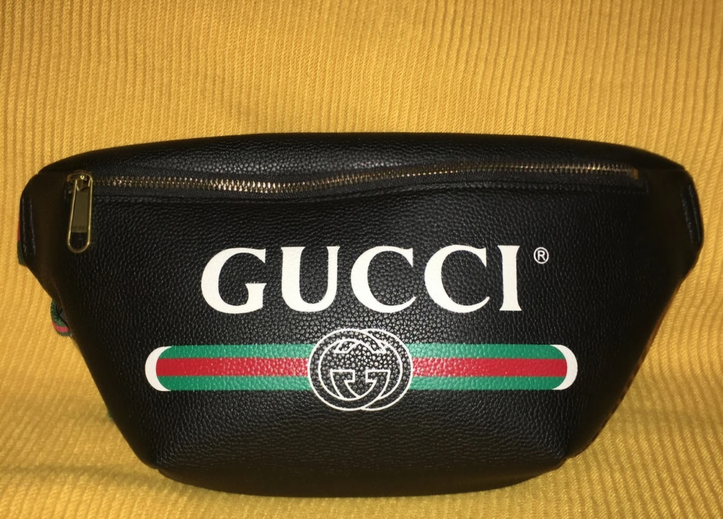 Black GUCCI Fanny Pack / Waist Bag