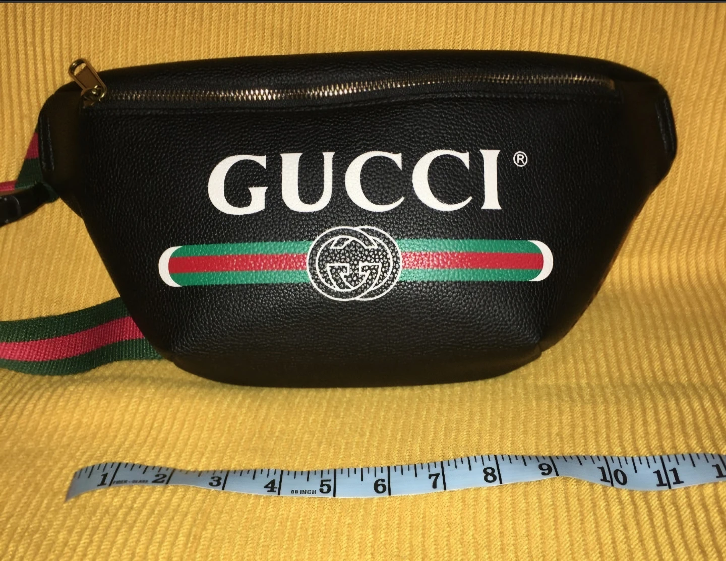Black GUCCI Fanny Pack / Waist Bag - photo 4