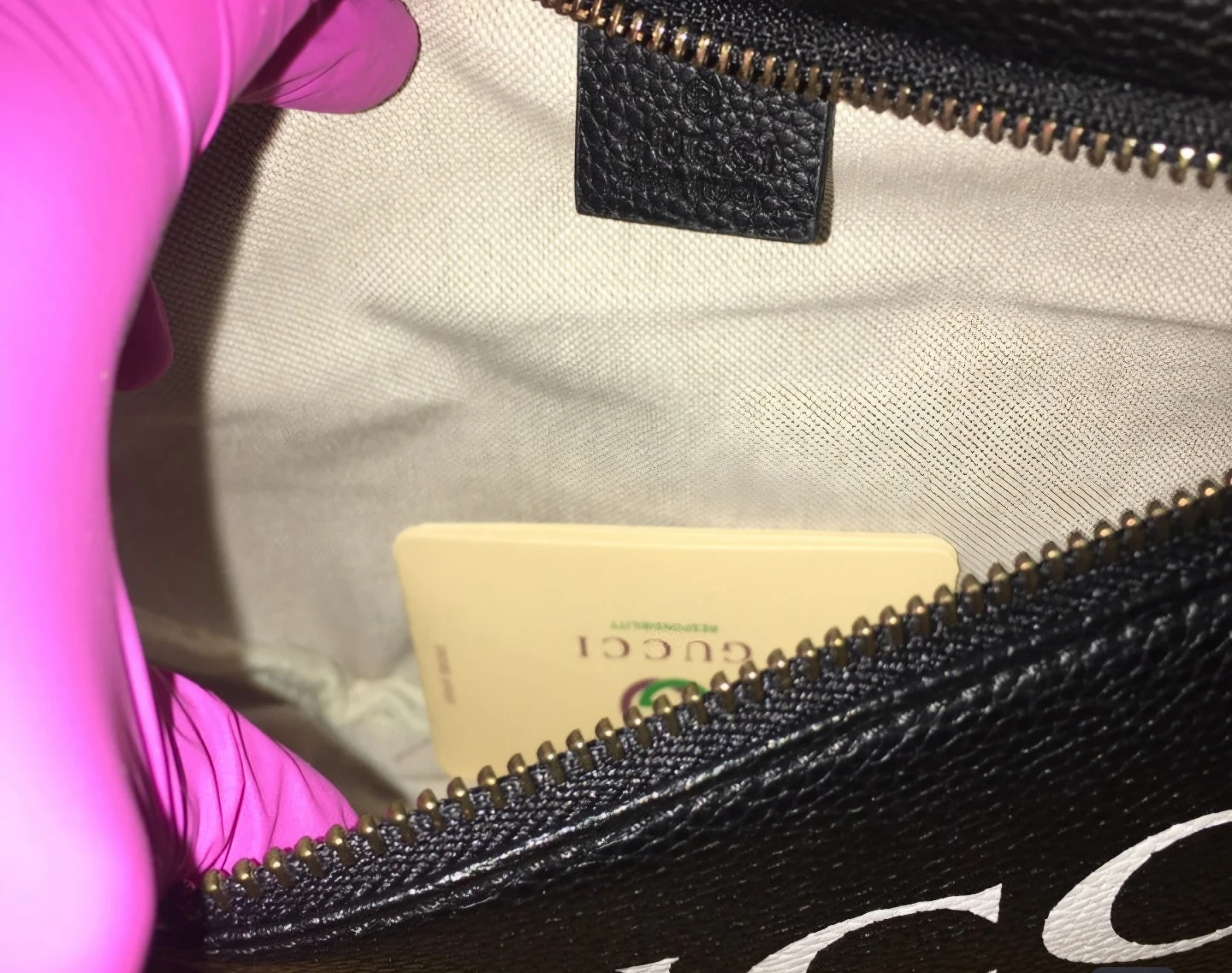 Black GUCCI Fanny Pack / Waist Bag - photo 5