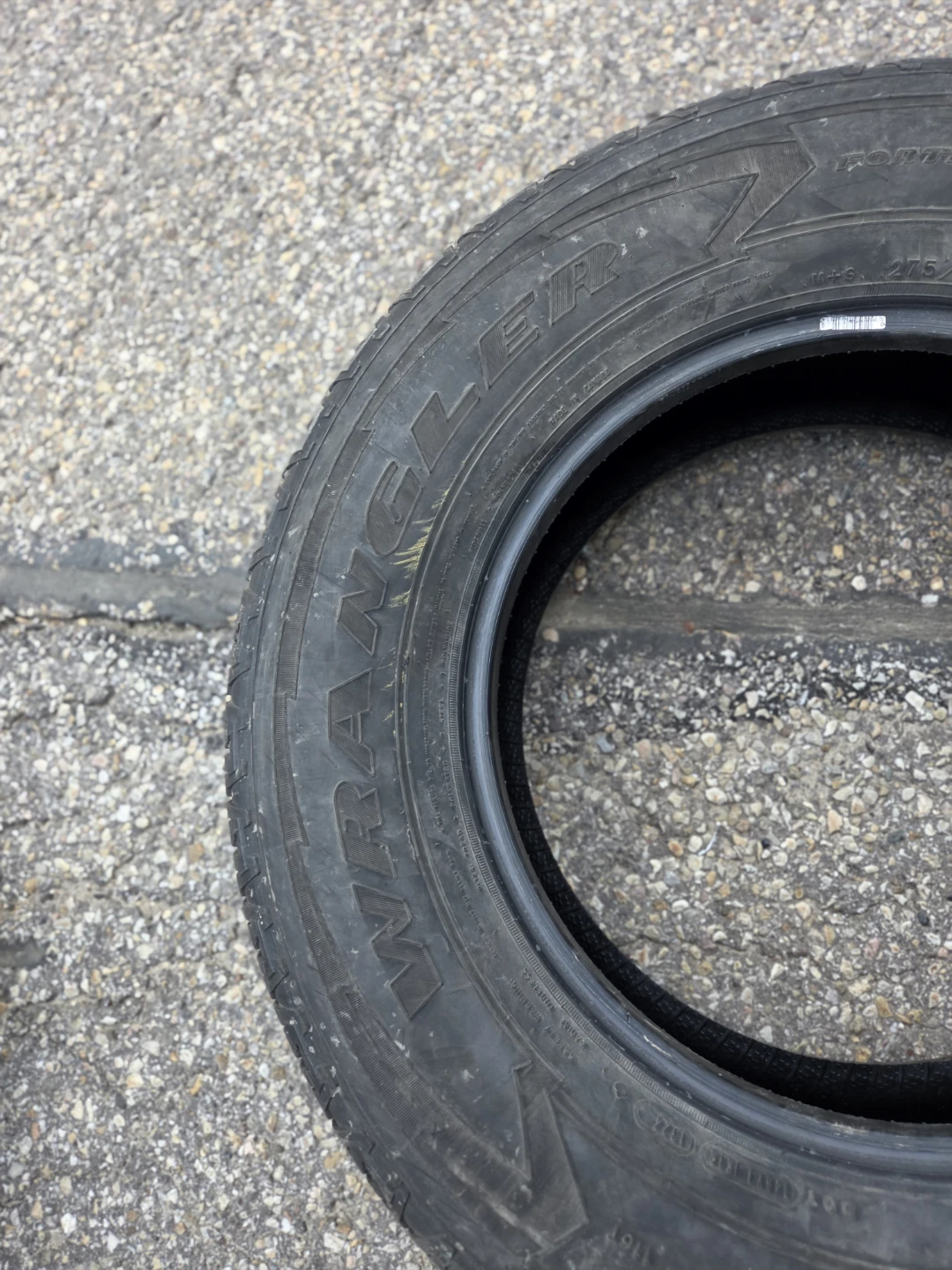 2 Tire Goodyear Wrangler Fortitude HT  275/65R18 - photo 4