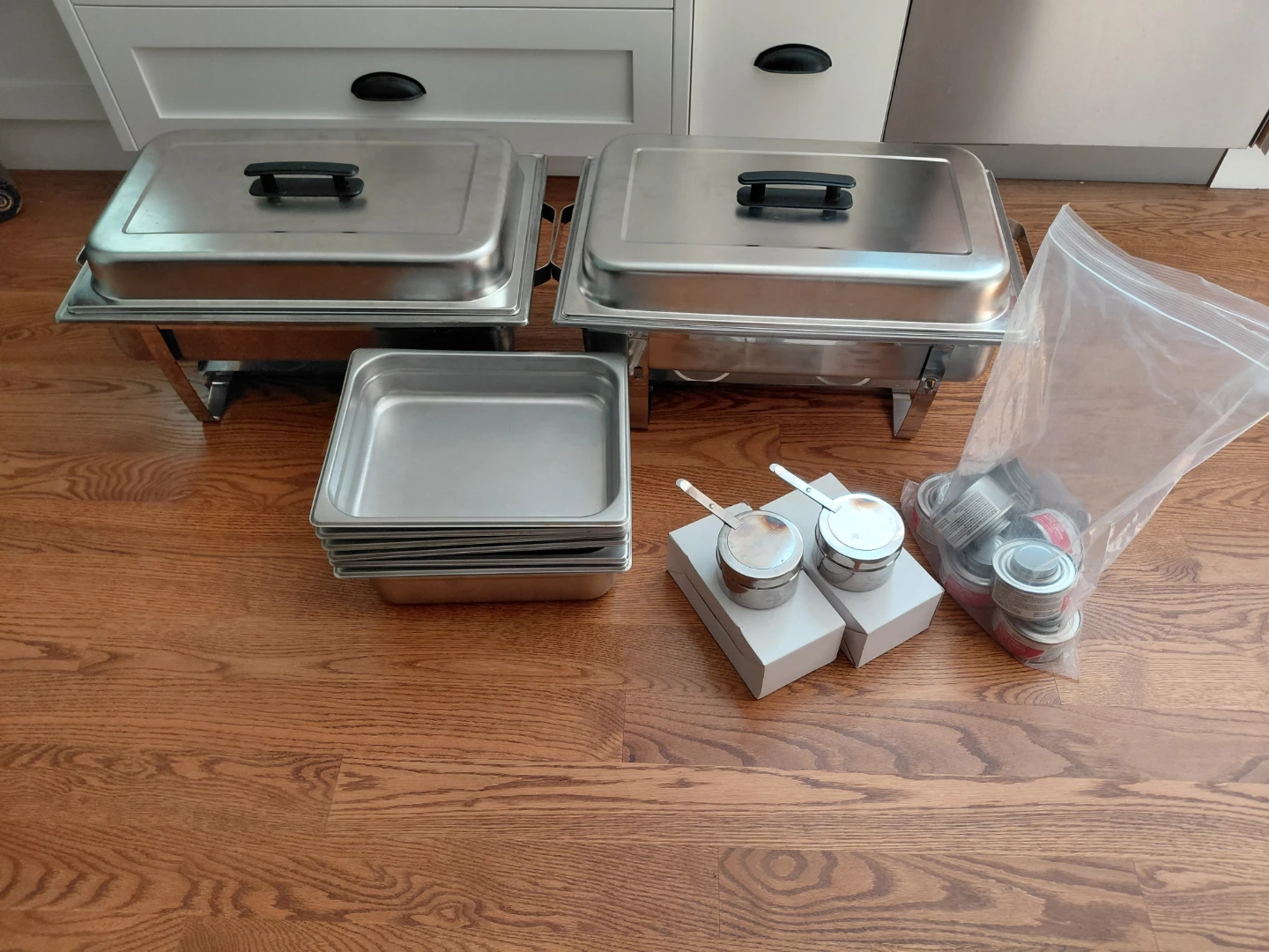 Stainless Steel Chafing Dishes & Catering Set