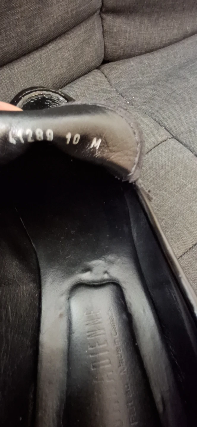 La Canadienne Black Patent Loafers - photo 2