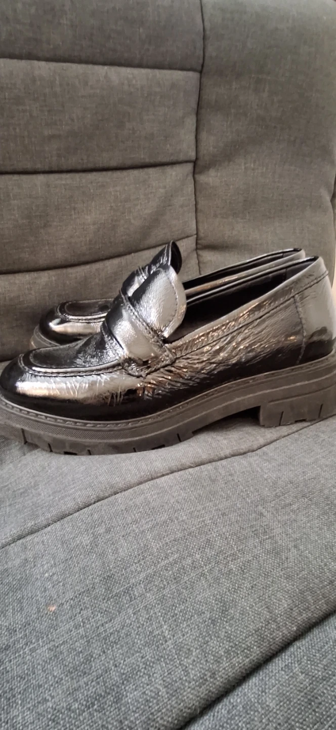 La Canadienne Black Patent Loafers - photo 3