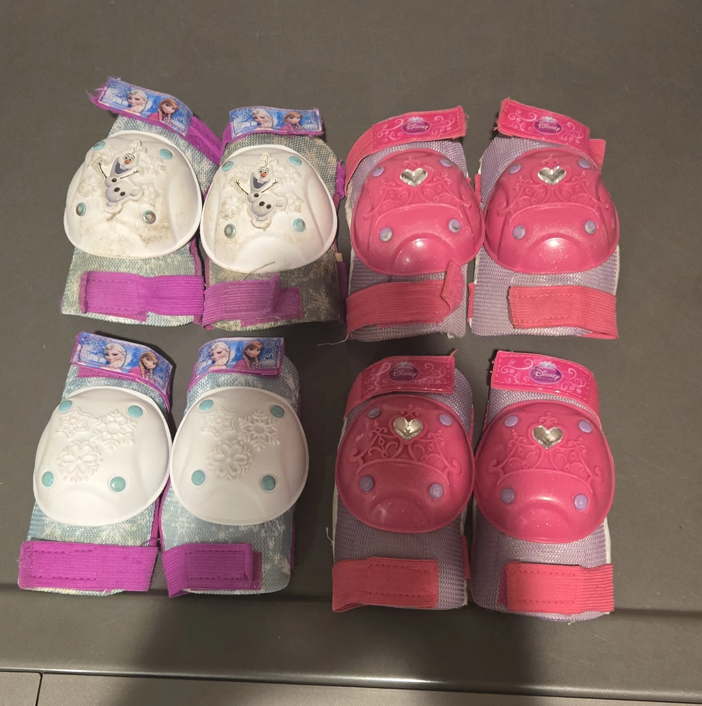 Disney Frozen & Princess Knee Pads Elbow Pads Set