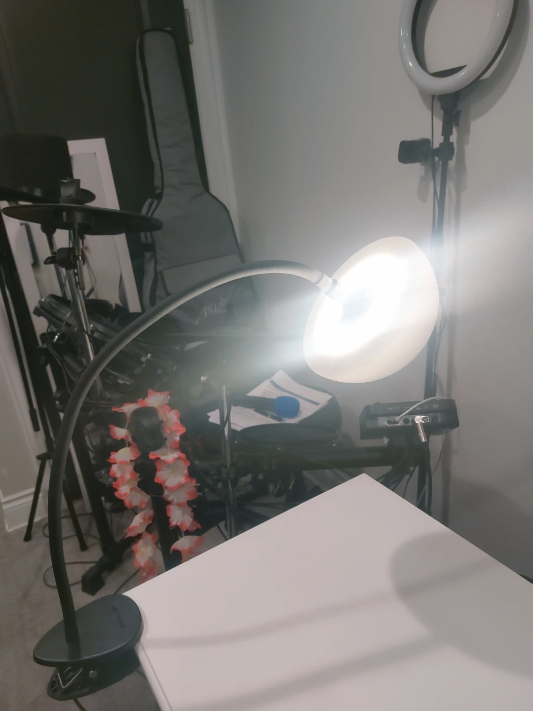Clip-On Gooseneck LED Ring Light - photo 2
