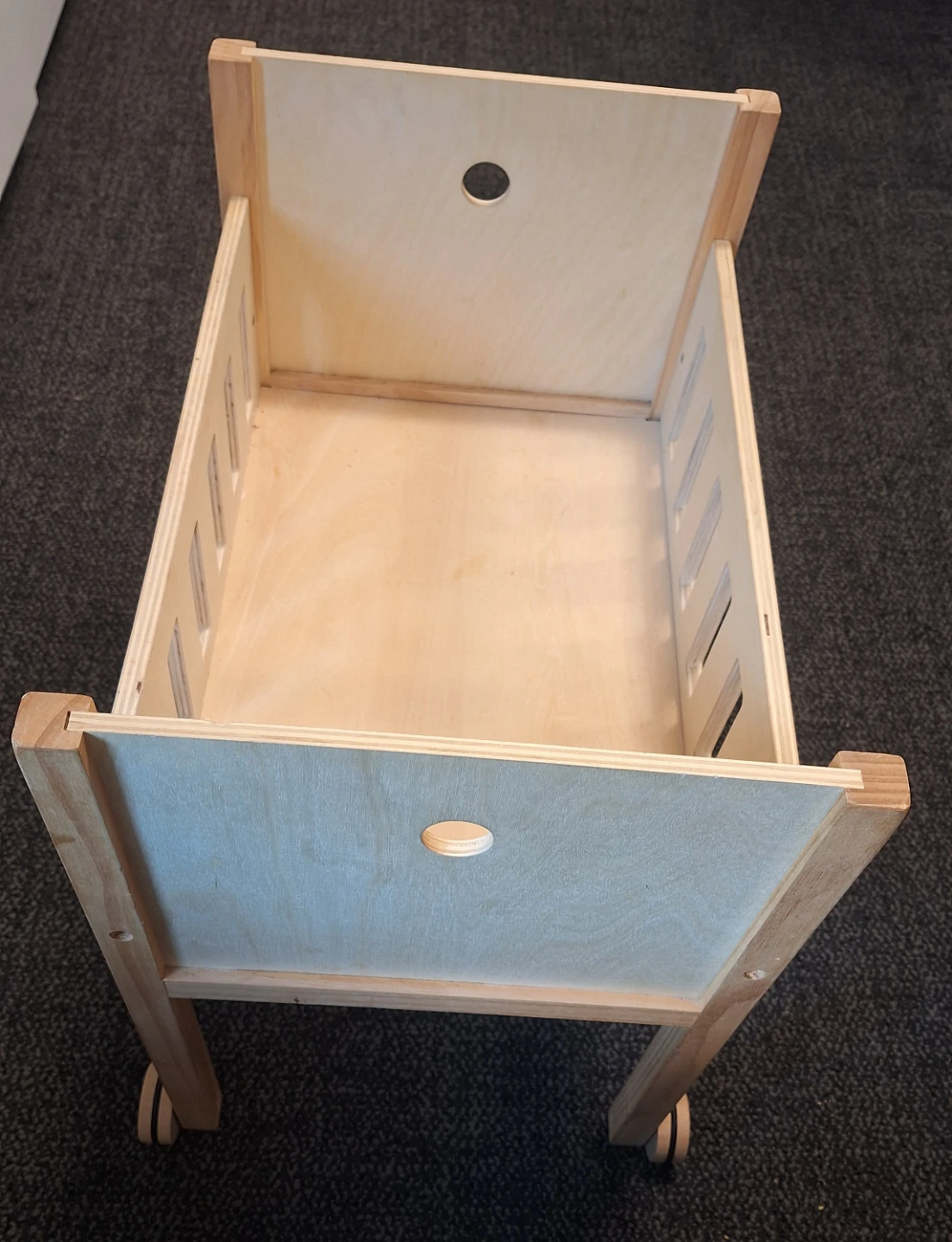 Wooden Doll Bed - photo 2