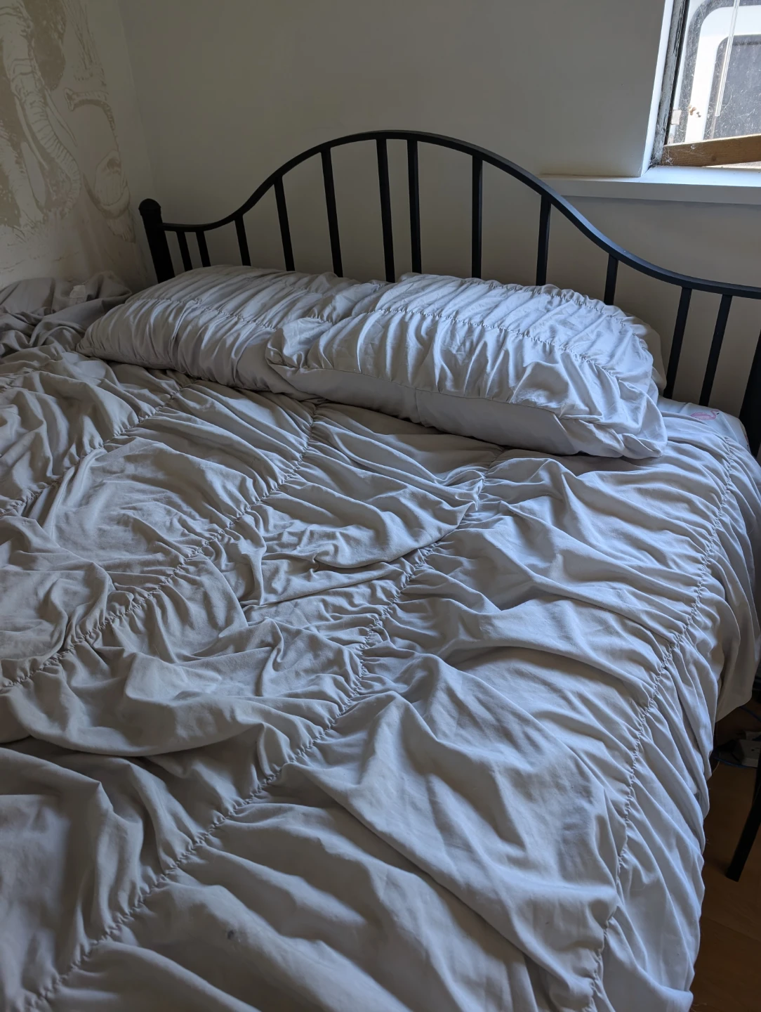 Black bed Frame queen size