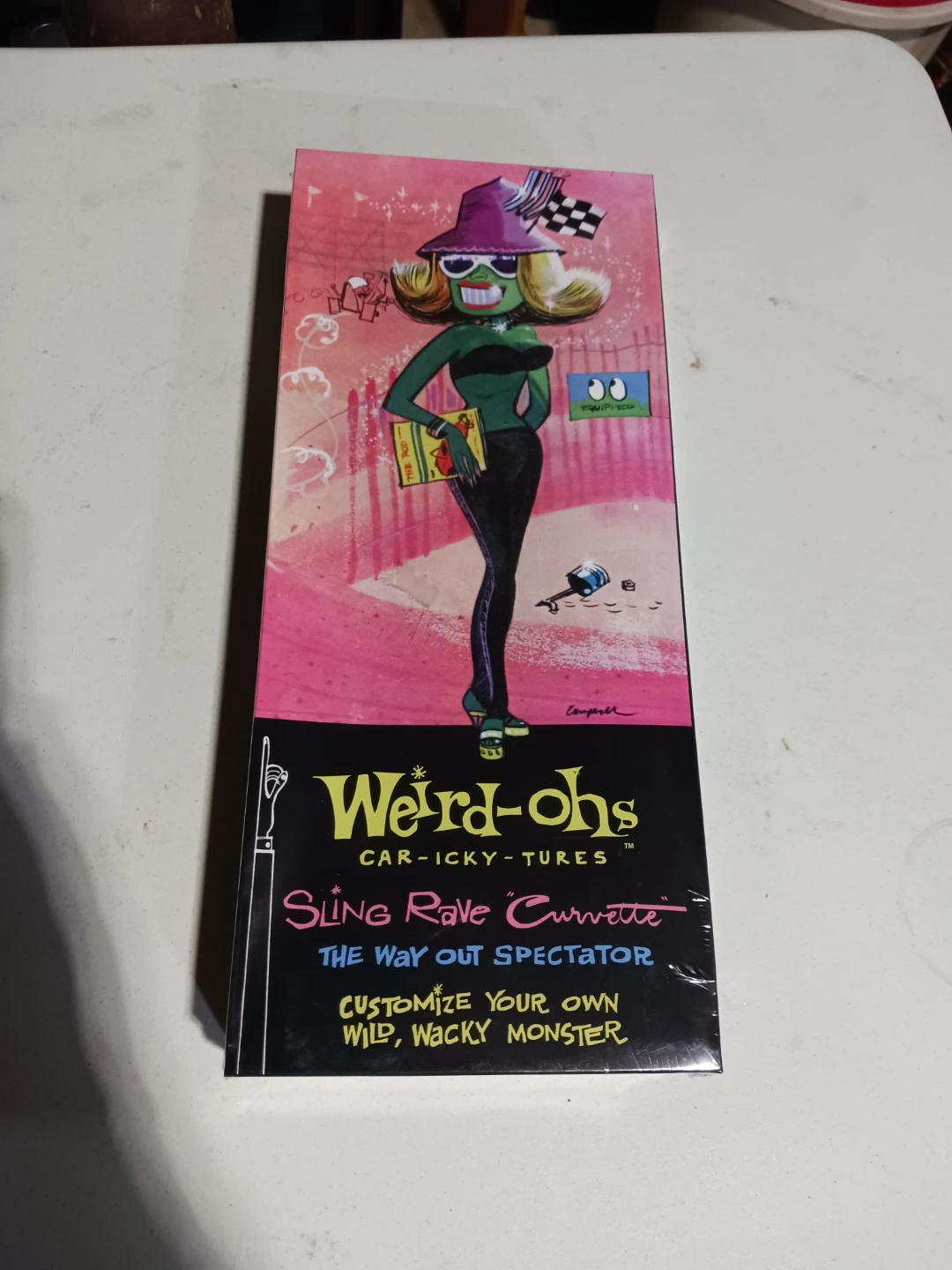 Weird-ohs Car-Icky-Tures Sling Rave "Curvette"