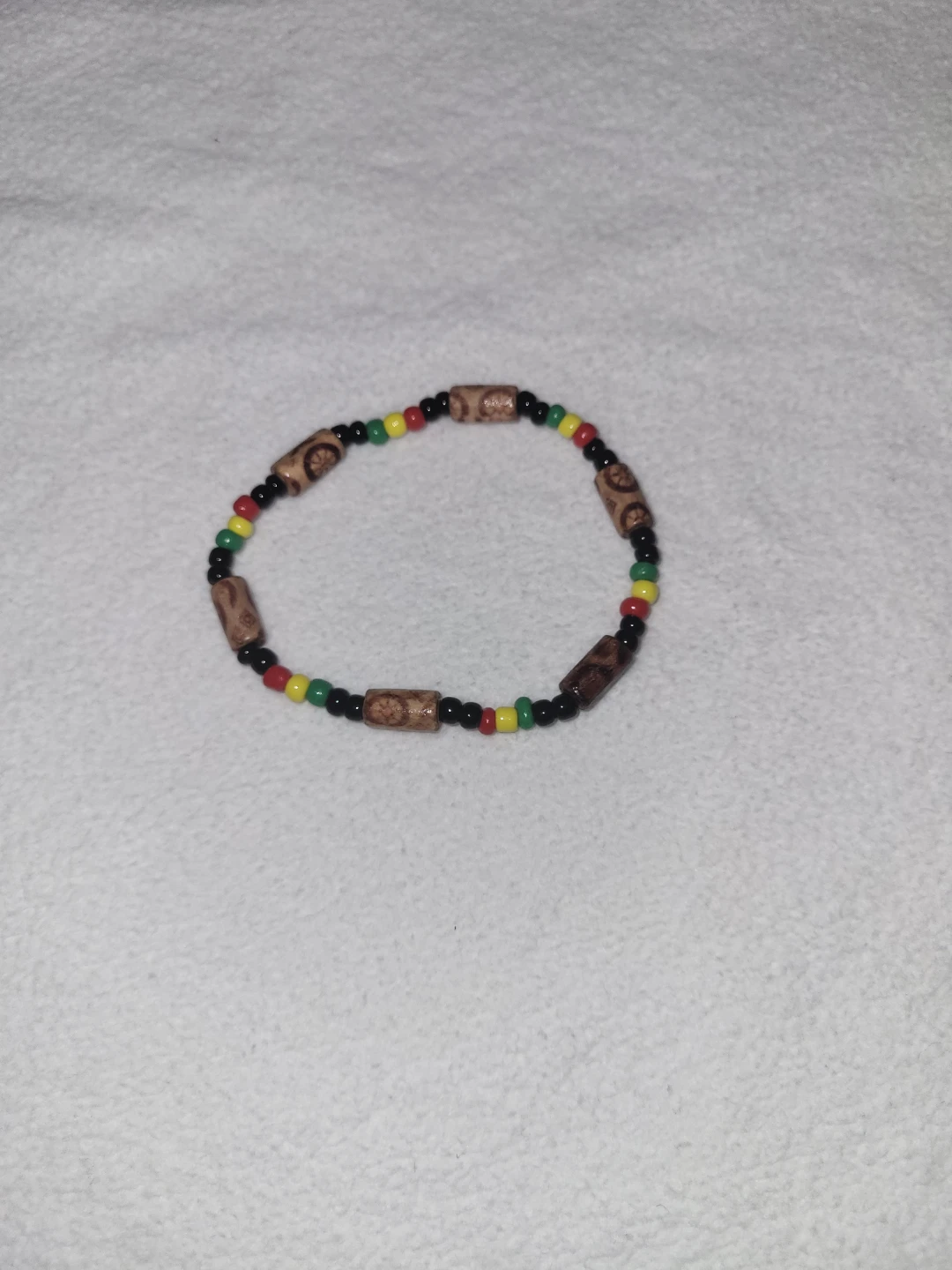 Wooden Bead Bracelet