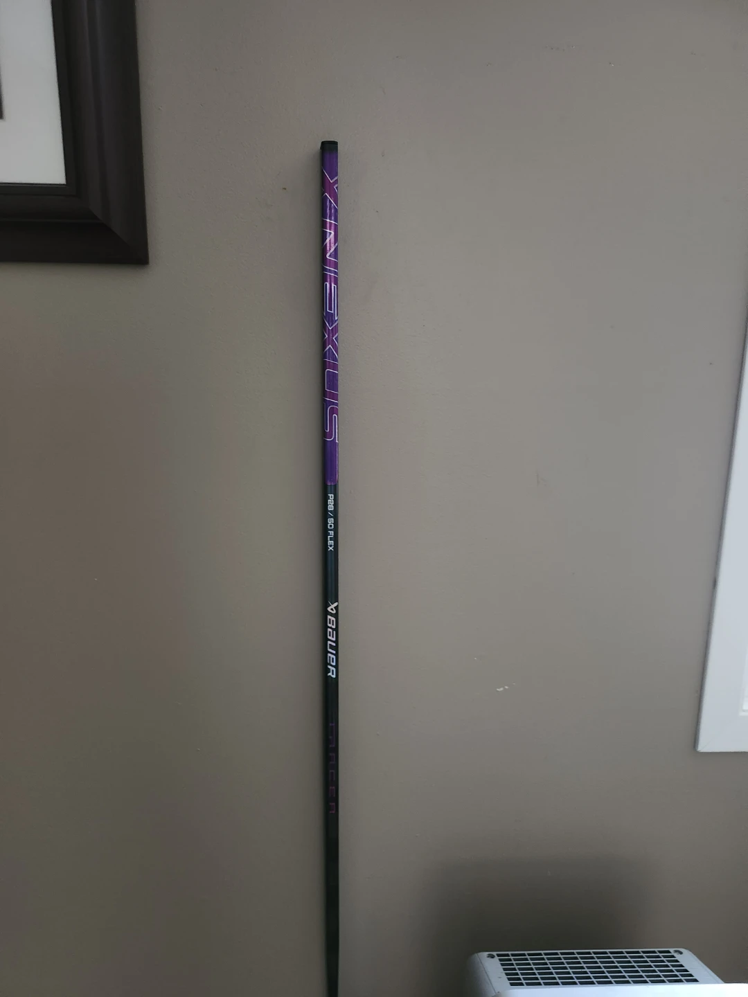 Baur tracer hockey stick