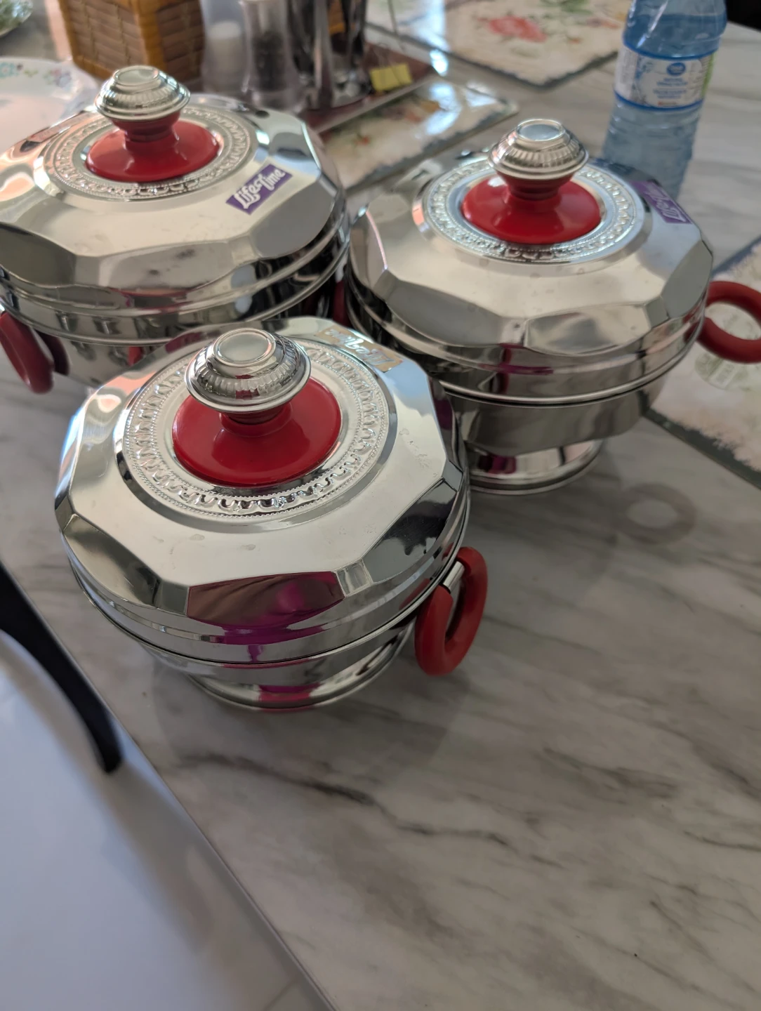 Lifetime Stainless Steel Casserole Dishes (Set of 3)
