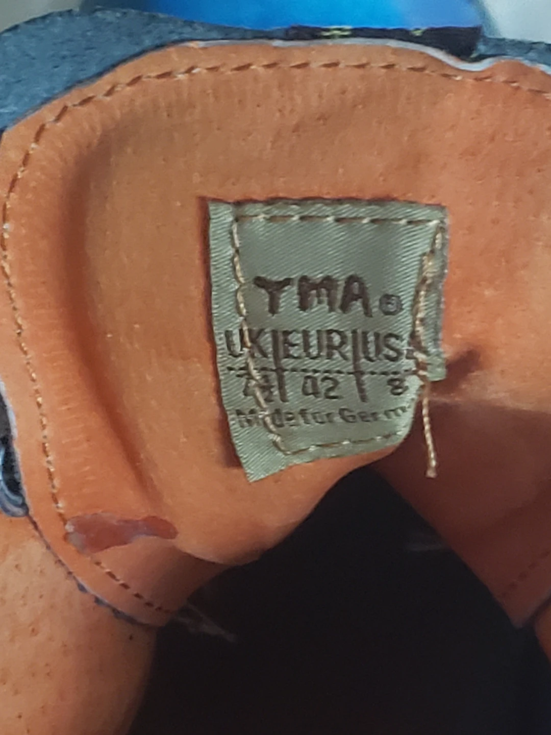 TMA Blue Leather Ankle Boots - photo 5