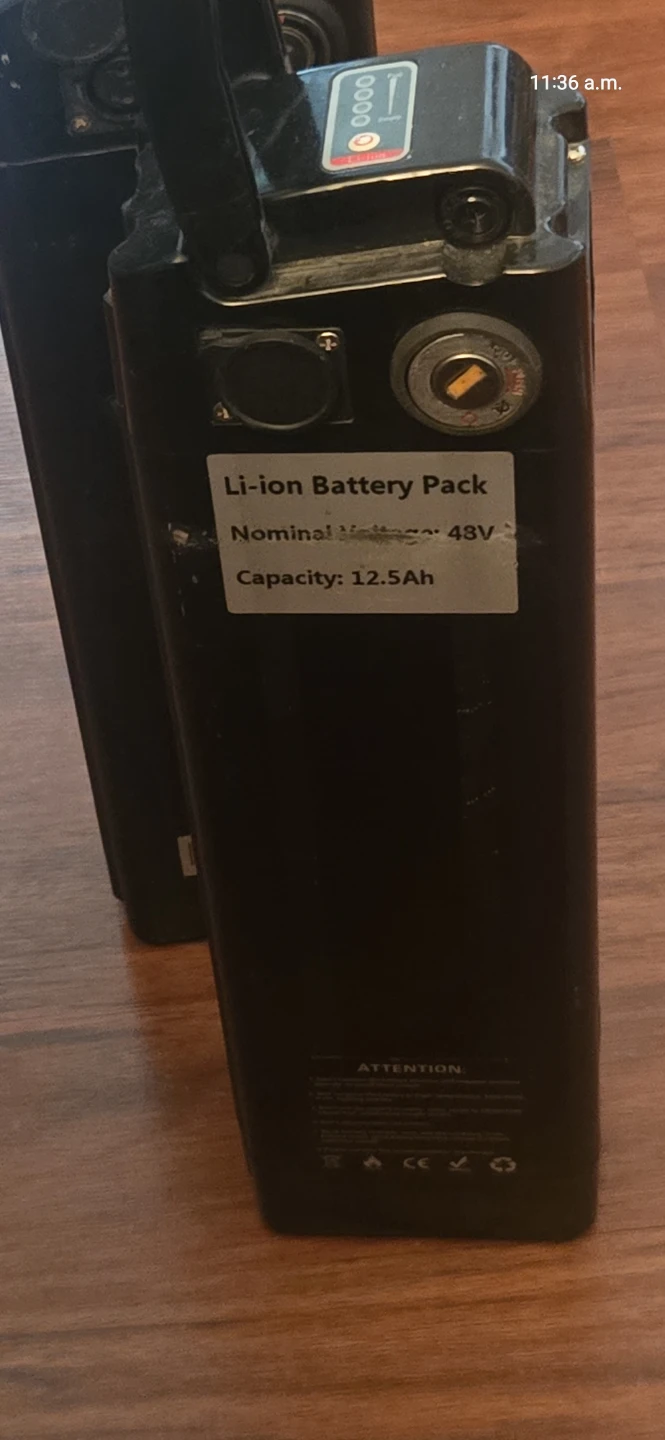 Li-ion Battery Pack 48V 12.5Ah