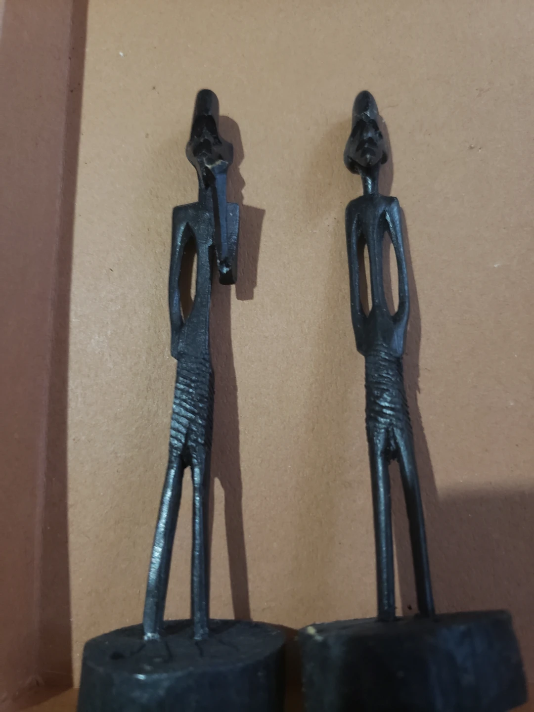Hand Carved Wooden Figurines Set