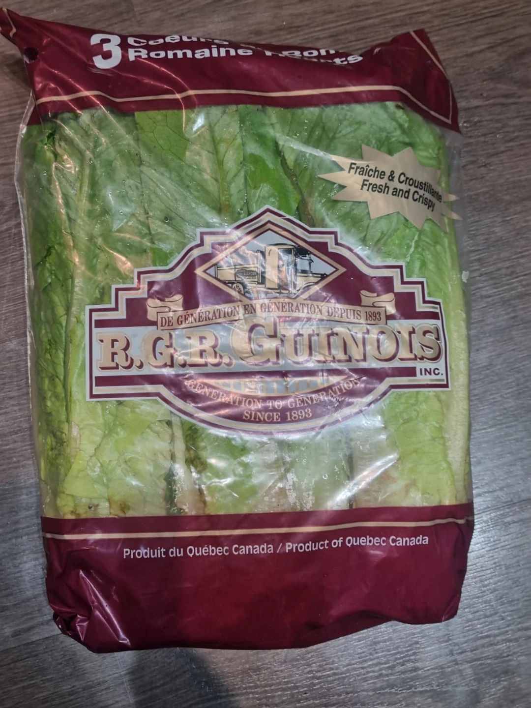Free fresh Romaine lettuce – 3-pack