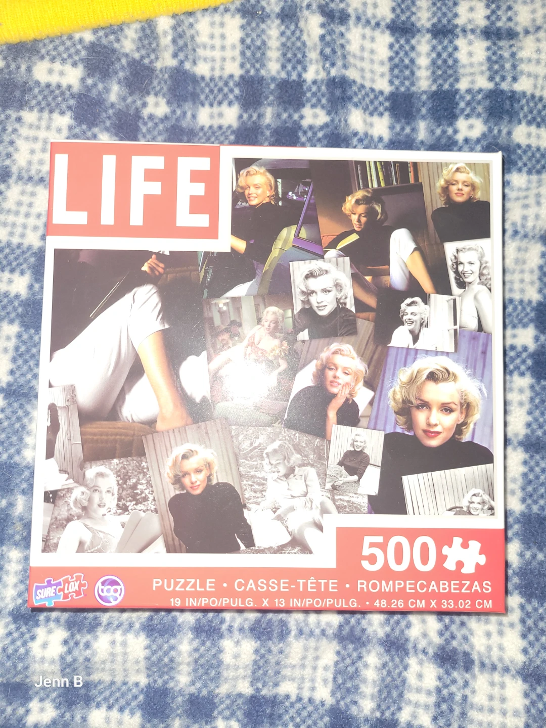 NEW LIFE Marilyn Monroe 500 Piece Jigsaw Puzzle