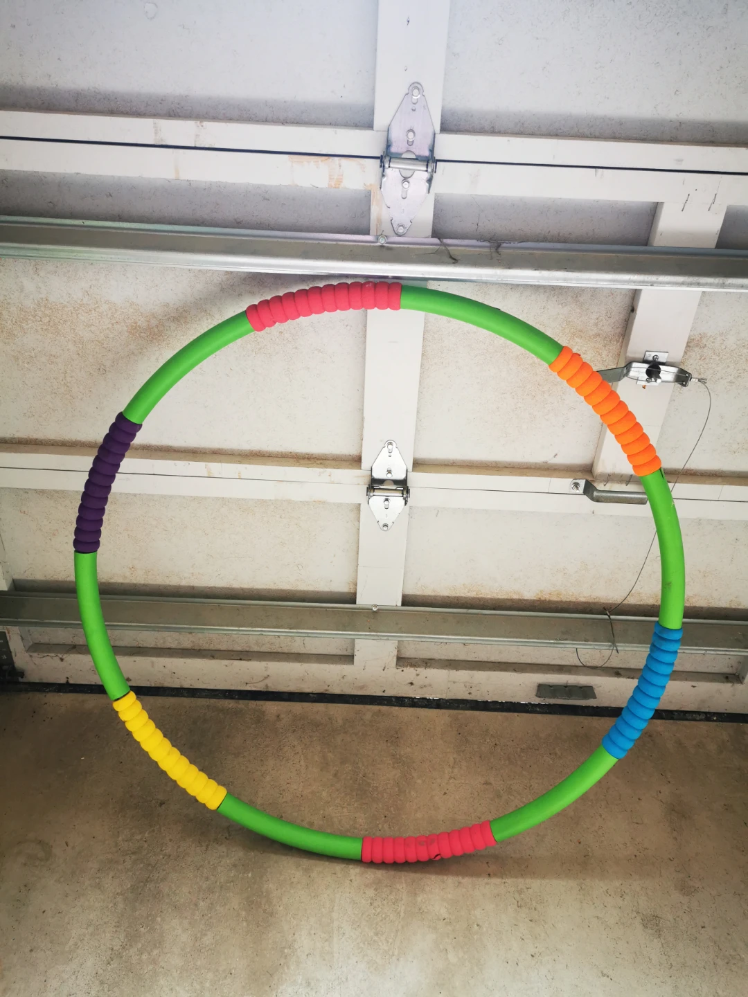 Rainbow Padded Hula Hoop