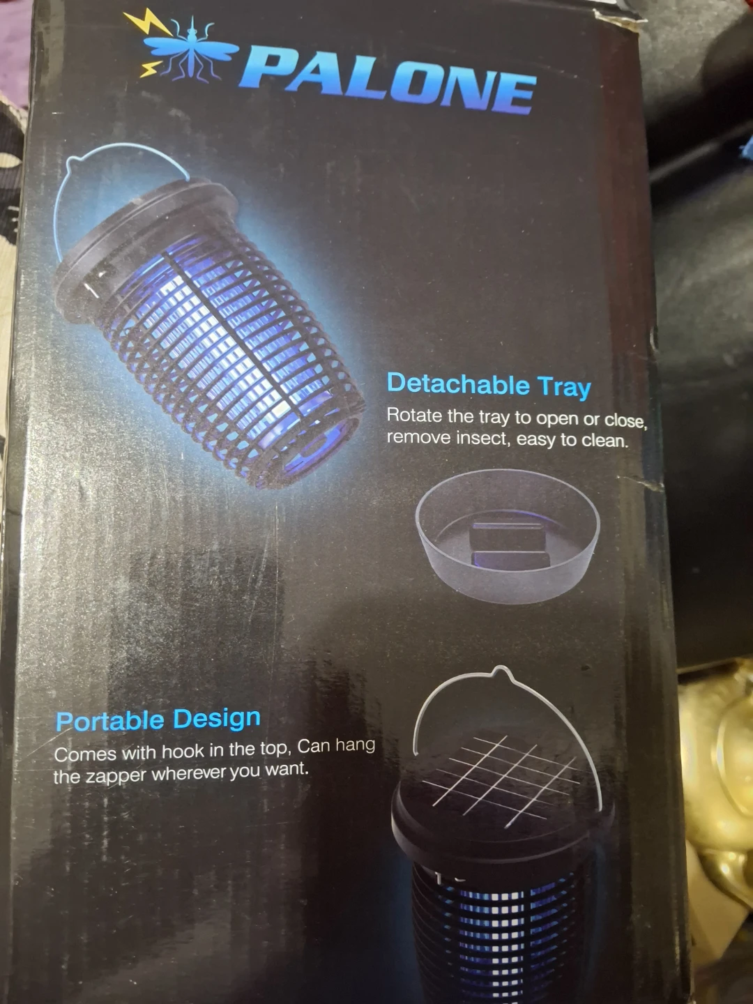 New PALONE Bug Zapper Lamp Solar Bug Zapper - photo 2