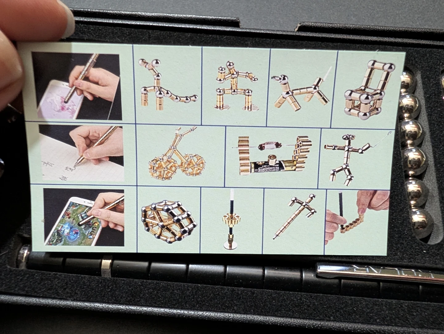 Set of 10 Magnetic Fidget Pen Gift Sets - photo 3