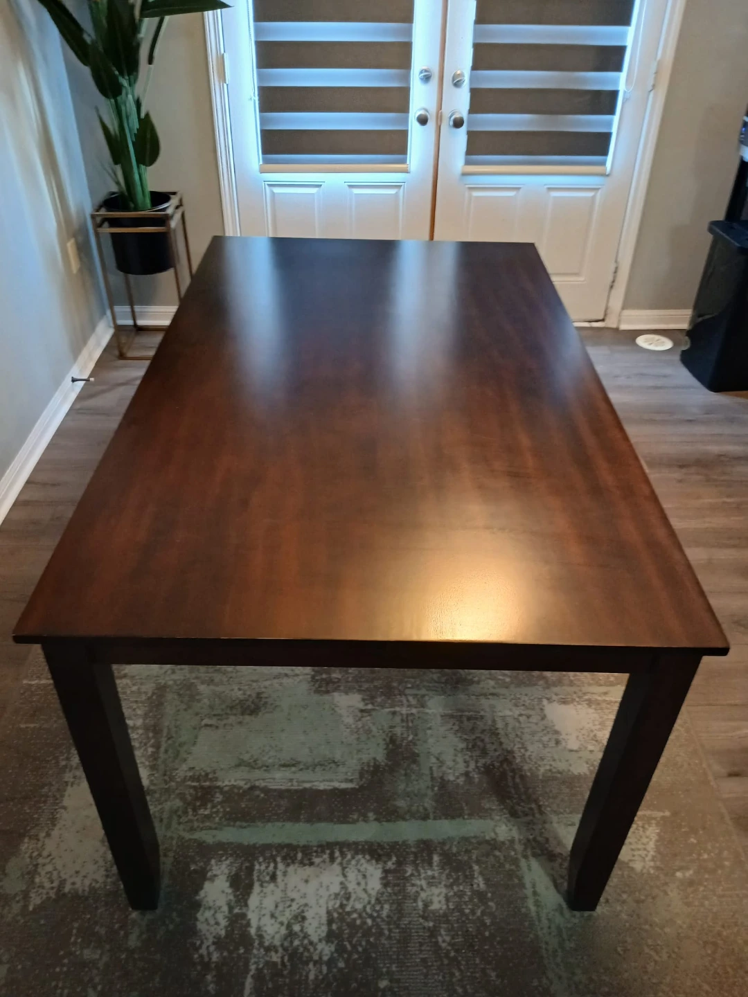 Wooden Dining Table and Chairs Set - photo 2