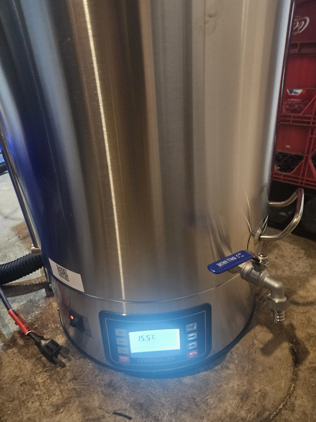 VEVOR Stainless Steel Brew Kettle 16gallon 60L 240 volt - photo 5