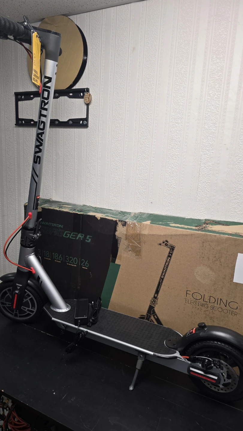 Electric Scooter - Silver - photo 5