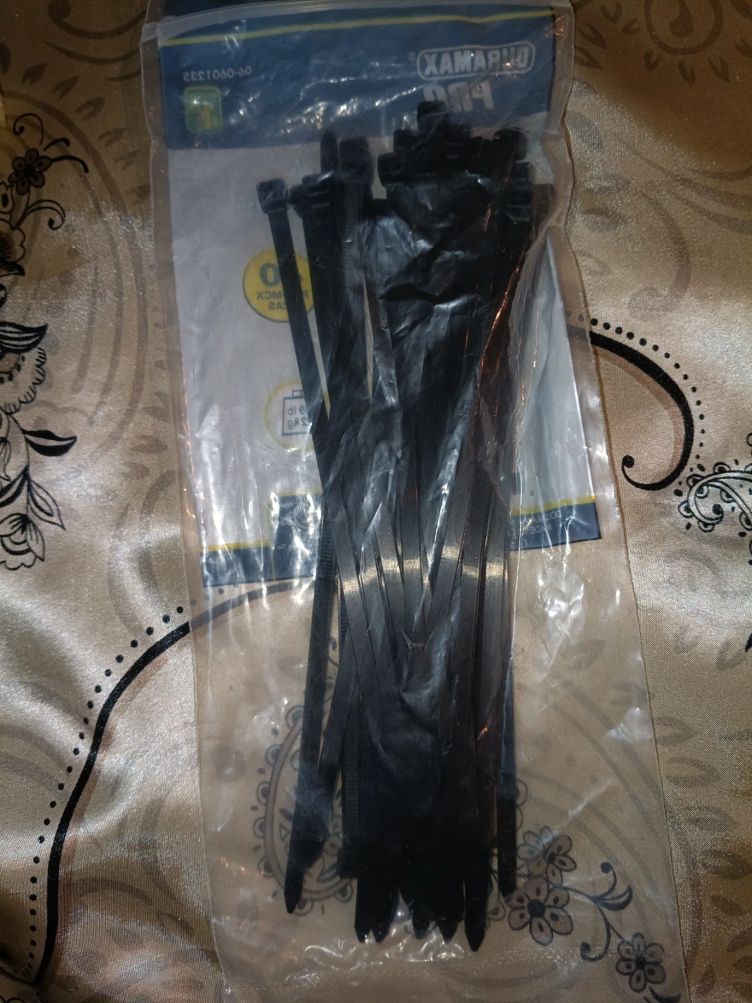 DURAMAX PRO Black Zip Ties