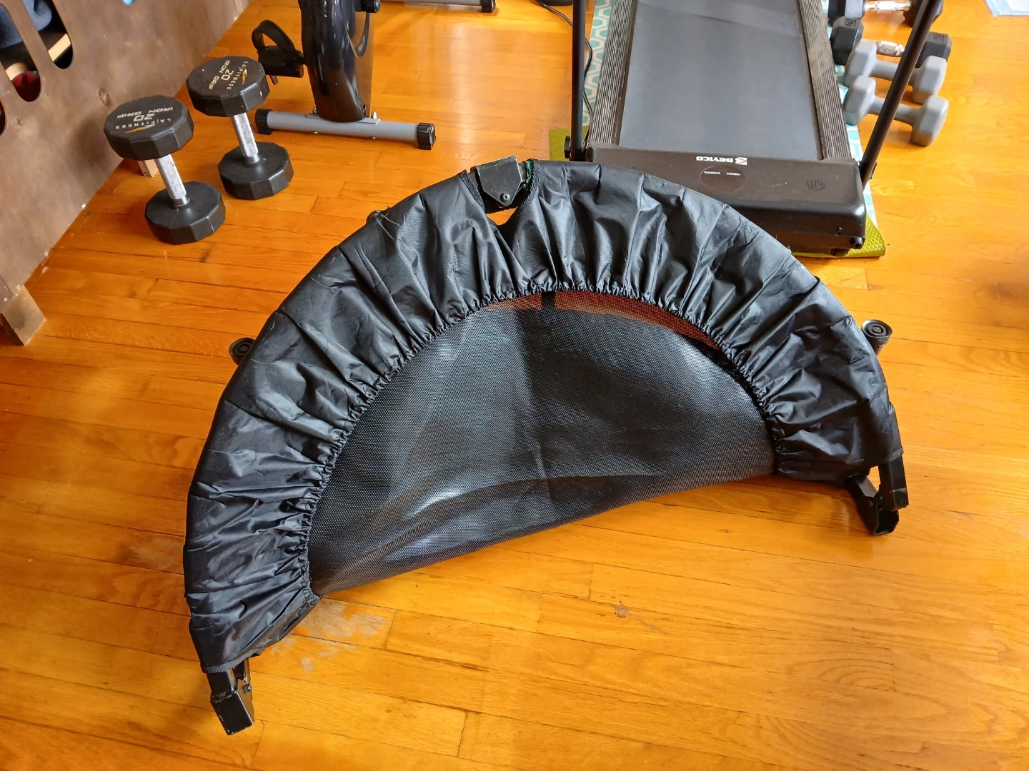 Black Foldable Fitness Trampoline - photo 4