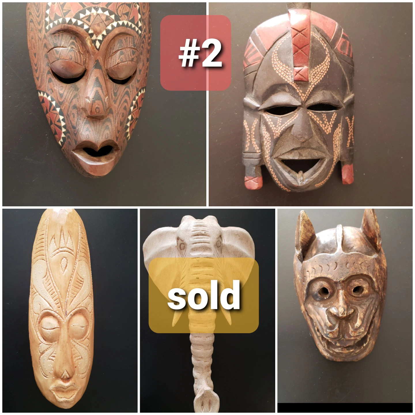 Tribal Masks and Wall Art (10) - photo 2